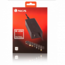 Cargador Notebook NGS 45W 8DC Negro W-45W