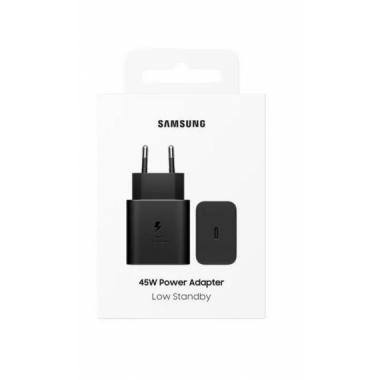Cargador Samsung 45W S&uacute;per R&aacute;pido USB-C a USB-C PD Cable EP-T4511 Negro