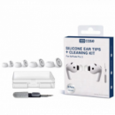 Repuesto de Almohadillas de Silicona para Airpods Pro 3 Xdcase 4 Pares Tamaño Xs/s/m/l Blanco