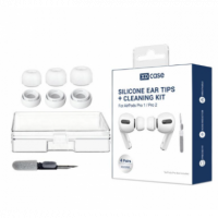 Almohadillas de Silicona para Airpods Pro 2/1 Xdcase Tamaño L/m/s Blanco