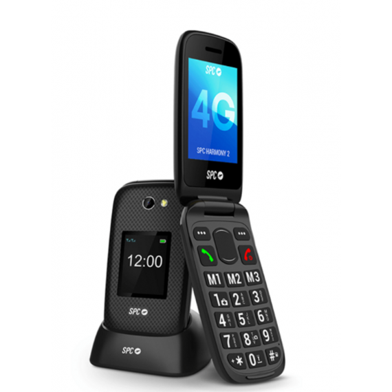 Móvil SPC Harmony 2 4G Bluetooth FM + Dock Negro 2337N
