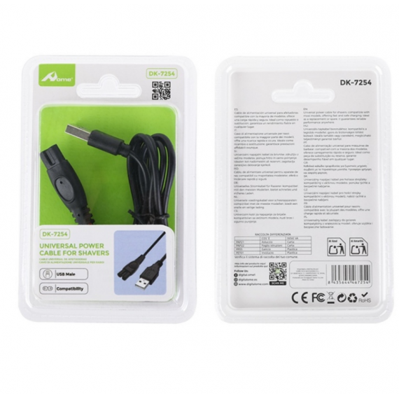 Cable Universal para Afeitadoras Philips DK-7254