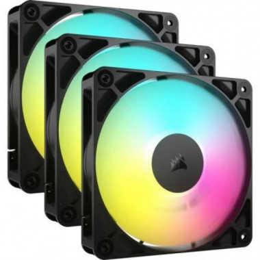 Ventilador Corsair RS120 ARGB de 12cm para Chasis (Pack de 3 Unidades)