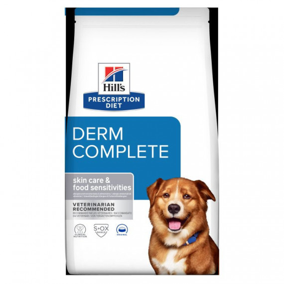 Hills Pd Perro Adulto Derm Complete 12 Kg  HILL'S