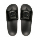 Chanclas con logo Miami Platform
