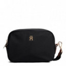 Bolso bandolera con monograma TH