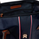 Bolso tote con monograma TH