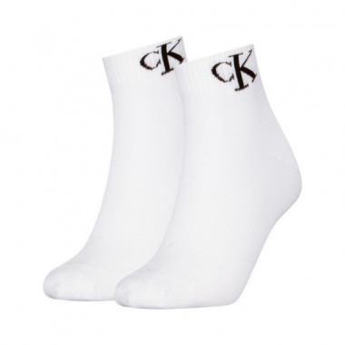 Pack 2 Calcetines Quarter  CALVIN KLEIN