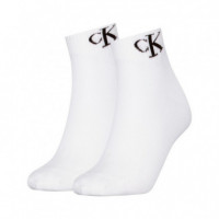 Pack 2 Calcetines Quarter  CALVIN KLEIN