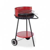 Barbacoa Redonda ALGON con Ruedas ø 42 Cm