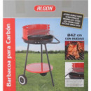 Barbacoa Redonda ALGON con Ruedas ø 42 Cm