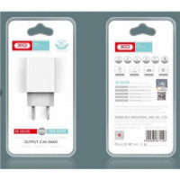 Cargador de Corriente XO L65 (2.4A, 2 Puertos Usb)
