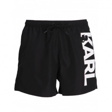 KARL LAGERFELD - karl logo short boardshorts - 999 - A1M46013/999