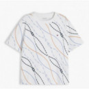 TOMMY HILFIGER - BOXY INTERLOCK SS C-NK TEE - 0K7 - F|WW0WW49646/0K7