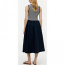 TOMMY HILFIGER - 5X2 RIB MIX MEDIA DRESS - 0X4 - F|WW0WW49939/0X4