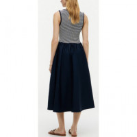 TOMMY HILFIGER - 5X2 Rib Mix Media Dress - 0X4 - F|WW0WW49939/0X4