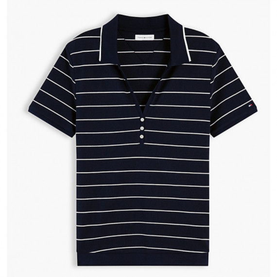 TOMMY HILFIGER - LYOCELL PQ HENLEY SS POLO - 0A5 - F|WW0WW49975/0A5