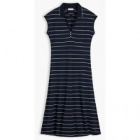TOMMY HILFIGER - Lyocell Pq Henley MIDI Polo Drs - 0A5 - F|WW0WW49976/0A5
