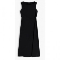 TOMMY HILFIGER - Interlock Knot Detail Dress - Bds - F|WW0WW50041/BDS