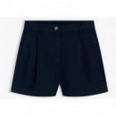 TOMMY HILFIGER - COTTON CHINO FLARE SHORTS - C1G - F|WW0WW50087/C1G
