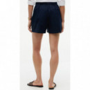 TOMMY HILFIGER - COTTON CHINO FLARE SHORTS - C1G - F|WW0WW50087/C1G