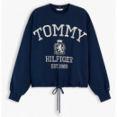 TOMMY HILFIGER - VARSITY CREST MDRN SWEATSHIRT - C1G - F|WW0WW50941/C1G