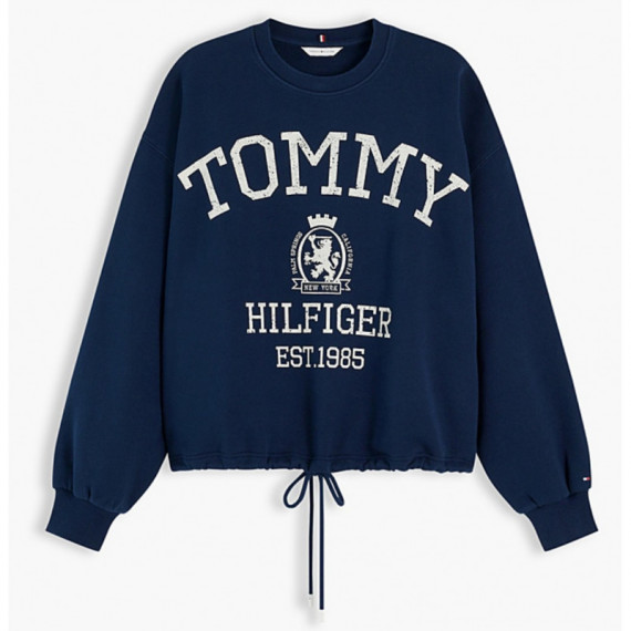 TOMMY HILFIGER - VARSITY CREST MDRN SWEATSHIRT - C1G - F|WW0WW50941/C1G