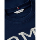 TOMMY HILFIGER - VARSITY CREST MDRN SWEATSHIRT - C1G - F|WW0WW50941/C1G