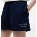 TOMMY HILFIGER - VARSITY CREST SWEATSHORT - C1G - F|WW0WW51096/C1G