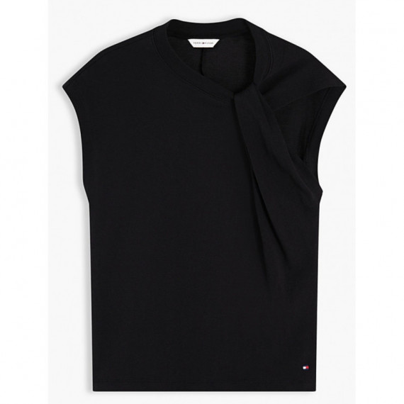 TOMMY HILFIGER - SLUB KNOT NS TOP - BDS - F|WW0WW52111/BDS