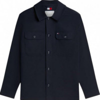 TOMMY HILFIGER - COTTON BLEND SHIRT JACKET - DW5 - F|MW0MW43471/DW5