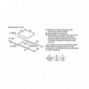 SIEMENS EU63KBJB5E Vitrocerámica 60CM Induccion