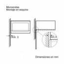 Siemens BE525LMB1 Microondas 20L