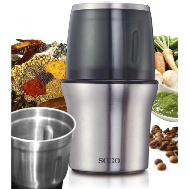 Sogo MOL-SS-5230 Molinillo Picadora 300W para Seco y H&uacute;medo