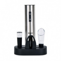 SOGO ACC-SS-17340 Abridor de Vino Eléctrico Recargable con Accesorios