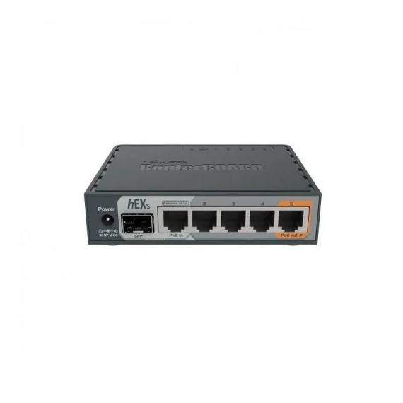 Router MIKROTIK RB760IGS Hex S 5 Puertos