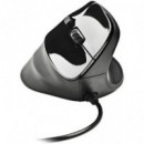 Raton NGS Samsara Ergonomic Silent USB Black