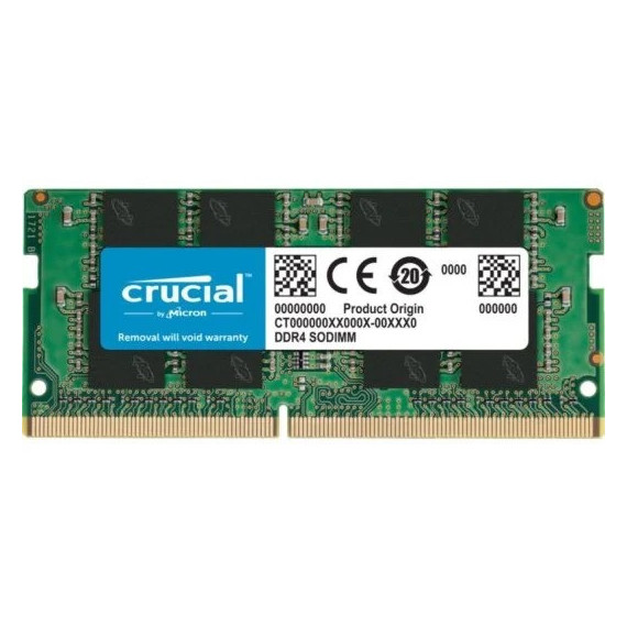Memoria Sodimm 8GB CRUCIAL DDR4 3200MHZ Tray