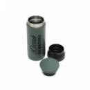 Botellas de agua Botella DEUS EX MACHINA x KINTO Strata Travel Tumbler Ash Green