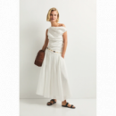 Falda ESE O ESE Creta Off White