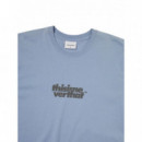 Camisetas Hombre Camiseta Thisisneverthat™ Ol-logo Lavender Grey  THISISNEVERTHAT