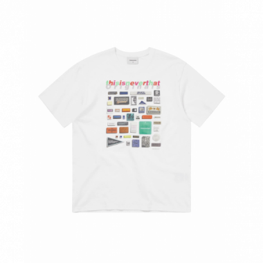 Camisetas Hombre Camiseta Thisisneverthat&trade; Labels White  THISISNEVERTHAT