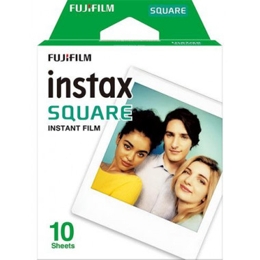 FUJIFILM Papel para Camara Instax Square 10 Hojas