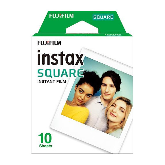 FUJIFILM Papel para Camara Instax Square 10 Hojas