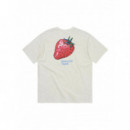 Camisetas Hombre Camiseta Thisisneverthat™ Strawberry Oatmeal  THISISNEVERTHAT