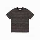 Camisetas Hombre Camiseta Thisisneverthat™ Be Striped Brown  THISISNEVERTHAT