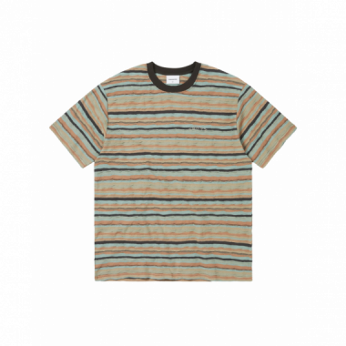 Camisetas Hombre Camiseta Thisisneverthat&trade; Wave Jacquard Burnt Orange  THISISNEVERTHAT