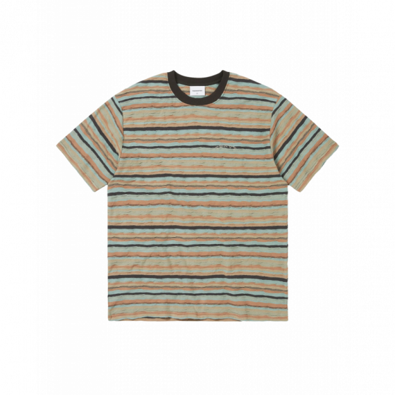 Camisetas Hombre Camiseta Thisisneverthat™ Wave Jacquard Burnt Orange  THISISNEVERTHAT