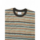 Camisetas Hombre Camiseta Thisisneverthat™ Wave Jacquard Burnt Orange  THISISNEVERTHAT