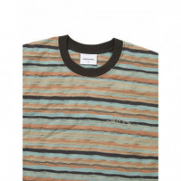 Camisetas Hombre Camiseta Thisisneverthat™ Wave Jacquard Burnt Orange  THISISNEVERTHAT